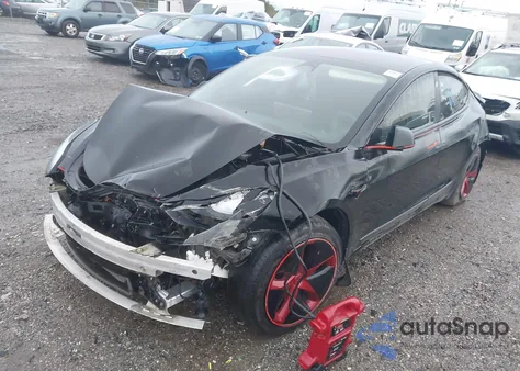 2021 Tesla Model 3 Long Range Dual Motor All-Wheel Drive из США, поврежденный, VIN 5YJ3E1EBXMF855231